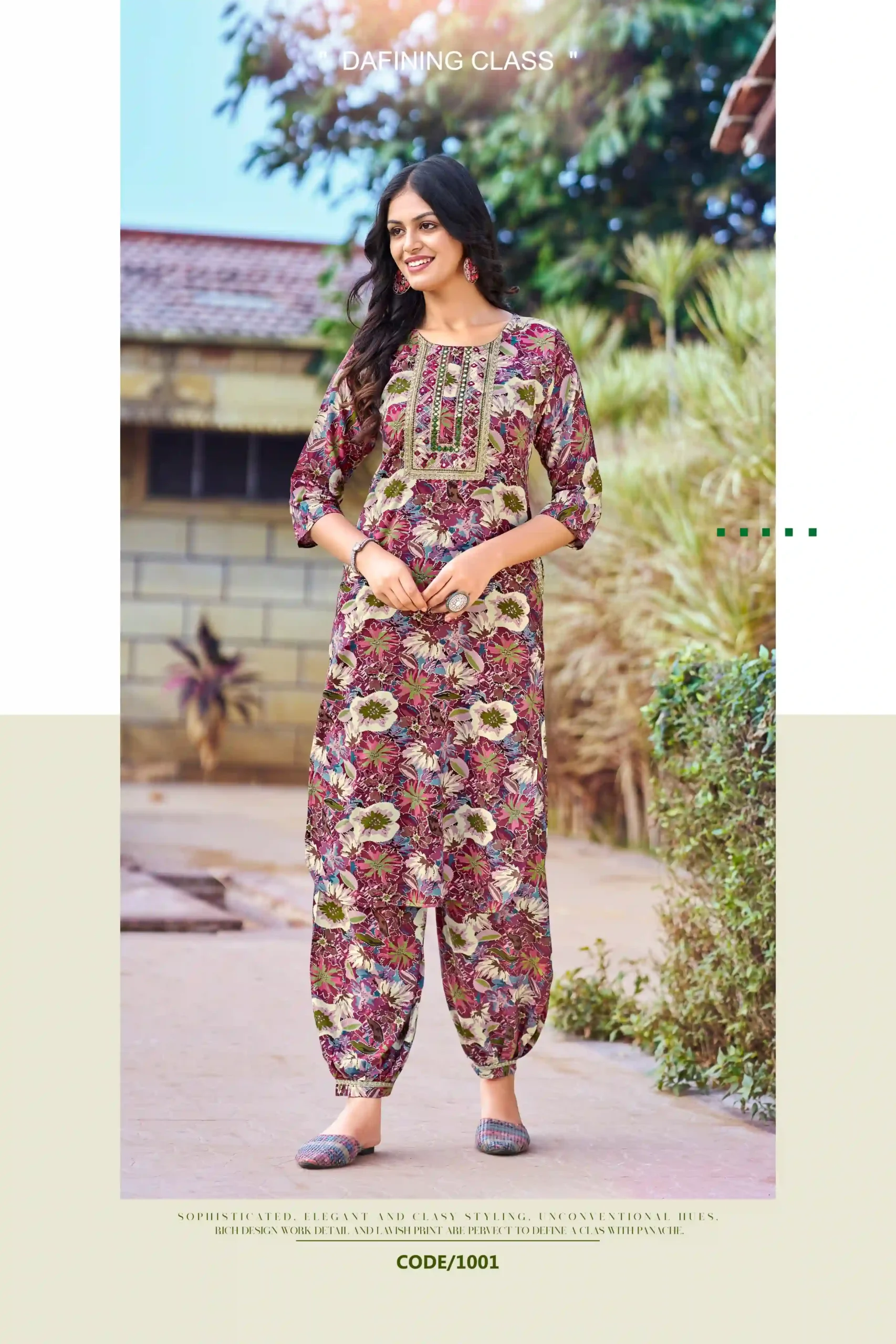 Ossm Maahi Vol 03 Premium Rayon 16Kg Wholesale Kurti with Pant Catalog — Wholesale Kurtis, MPA wholesale from Surat - Gallery Image 4